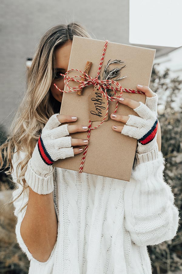 Divine Sights Gloves In Cream Image - 1