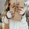 Divine Sights Gloves In Cream Image - 1
