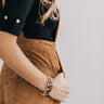 She's A Vision Leopard Magnetic Bracelet Image - 1