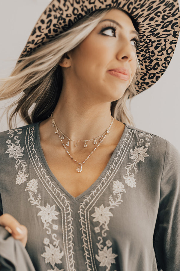 She's A Gem Layered Necklace