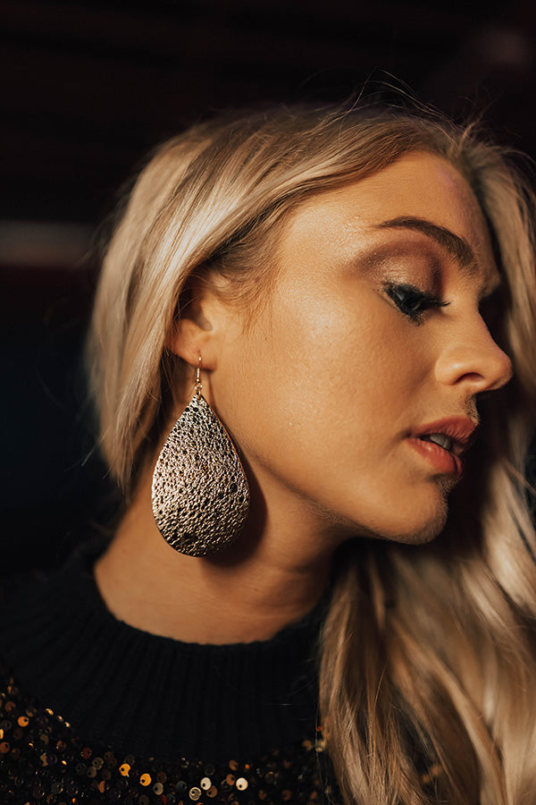 Stay Stylish Earrings in Gold Image - 1