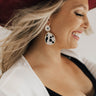 Central Park Shine Earrings In Ivory Image - 1