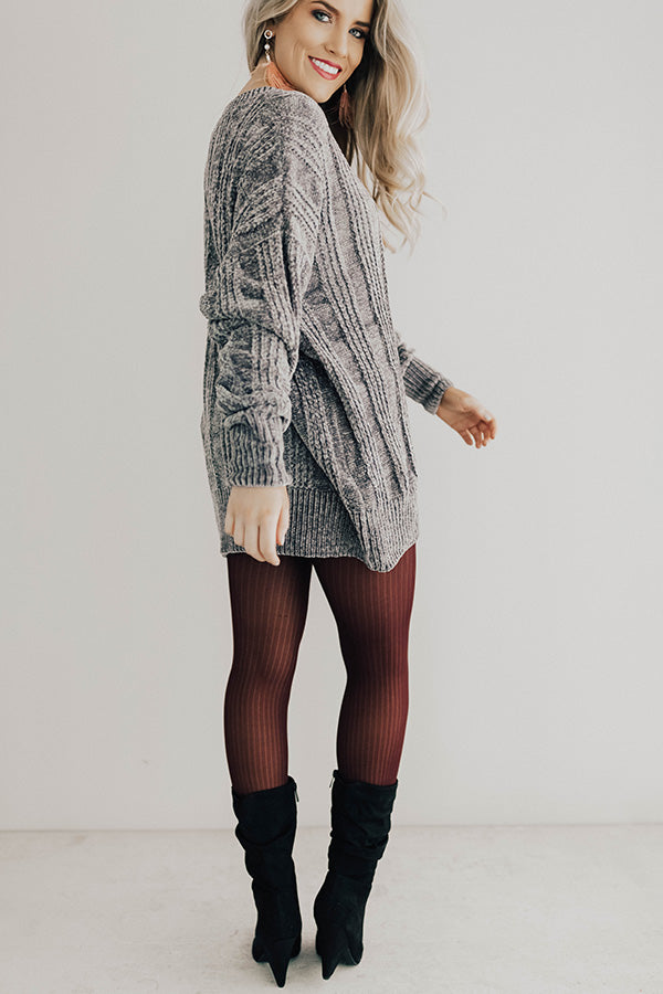 Luxe Living Opaque Tights In Windsor Wine