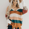 Winter Park Travels Tunic Sweater In Peach Image - 1
