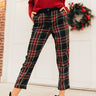 Socialite Of The South High Waist Plaid Pants Image - 1