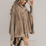 First Flurries Plush Poncho Image - 1