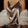 Vip Bliss Satin Shift Tank Image - 1