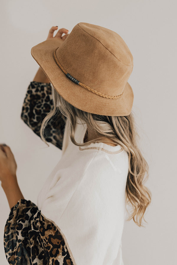 Classic Love Story Hat In Iced Latte
