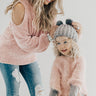 Cozy Days Children's Pom Pom Beanie Image - 1