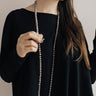 High Shine Crystal Necklace In Multi Image - 1