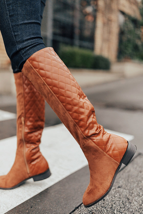 The Oakley Knee High Boot in Brown Image - 1