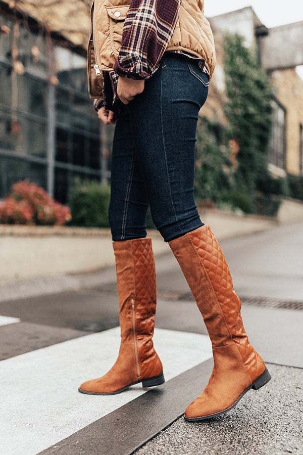 The Oakley Knee High Boot in Brown Image - 2