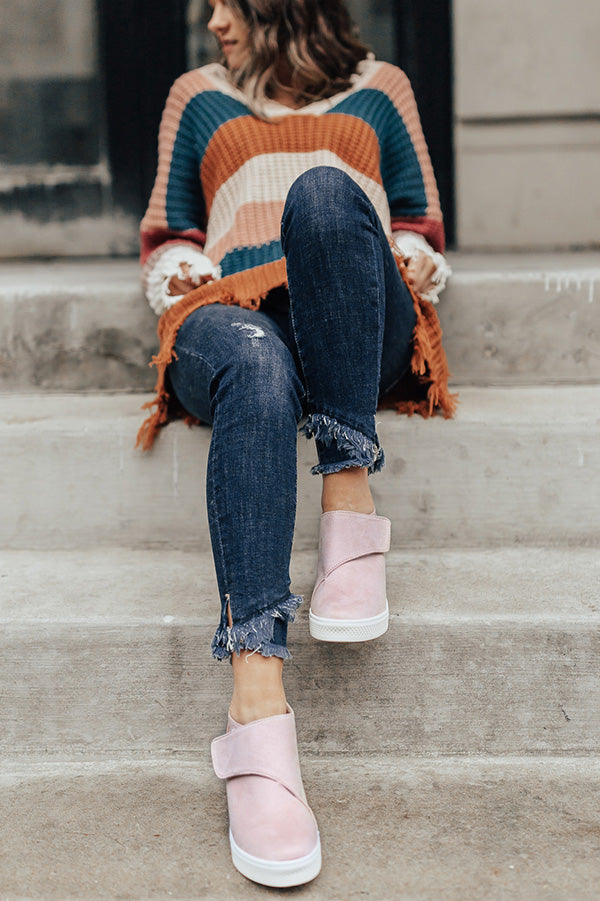 The Penny Lane Bootie In Blush