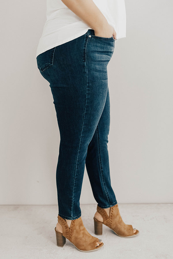 The Saylor High Waist Skinny Curves Image - 2