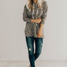 Chic Cuddles Leopard Hoodie Image - 1