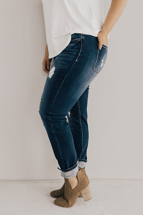 KanCan The Griffin High Waist Distressed Skinny Image - 2