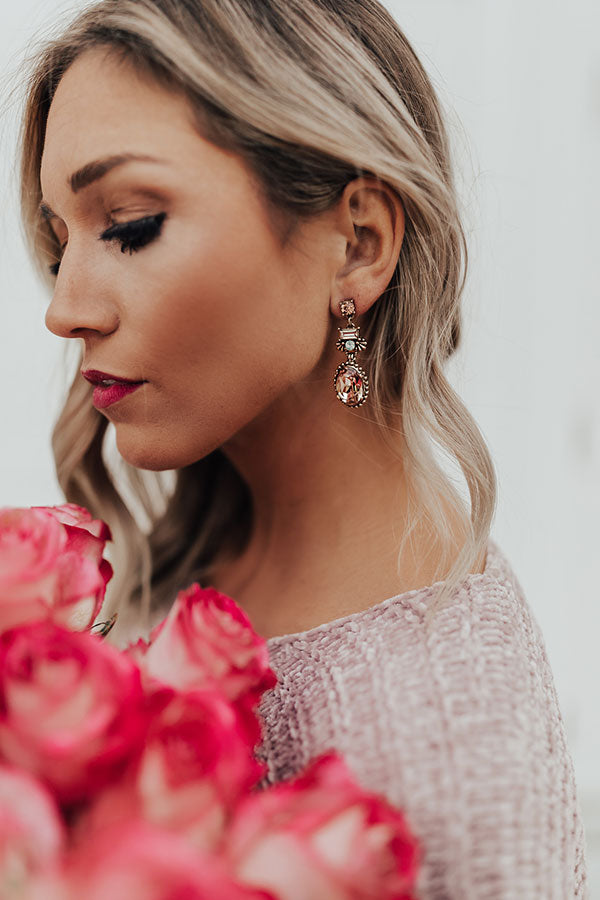 Poppin' Champagne Earrings