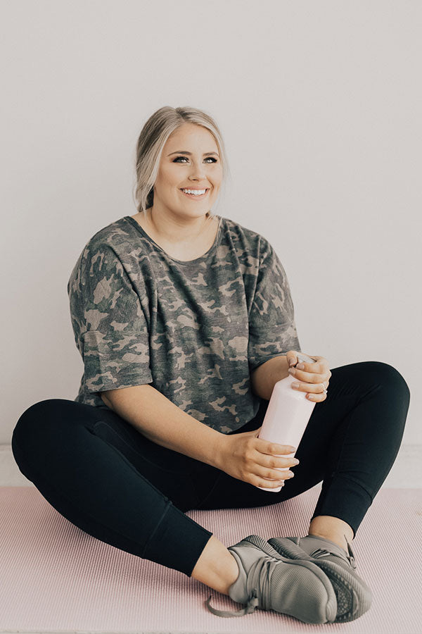 You Glow Girl Midrise Pocket Legging in Black Curves Image - 3