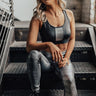 The Rhiannon Metallic High Waist Legging Image - 1
