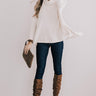 Wonderfully Cozy Waffle Knit Sweater Image - 1