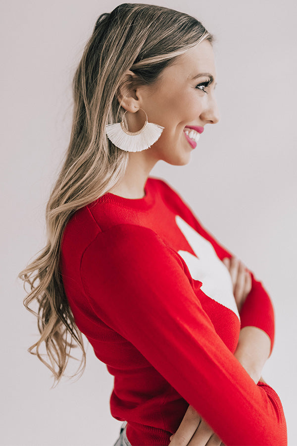 Havana Happy Hour Earrings In Ivory