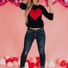 Candy And Kisses Sweater in Black Image - 1