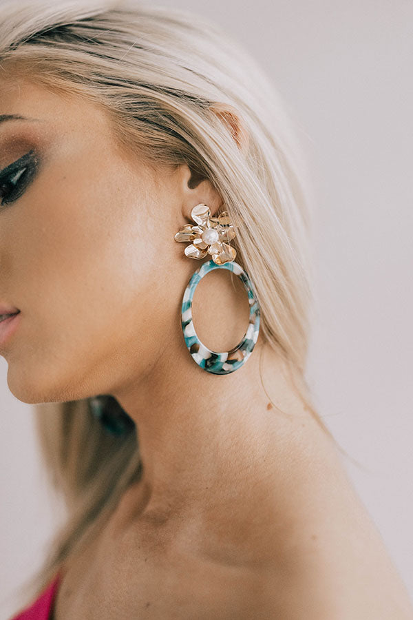 Style Icon Earrings in Turquoise