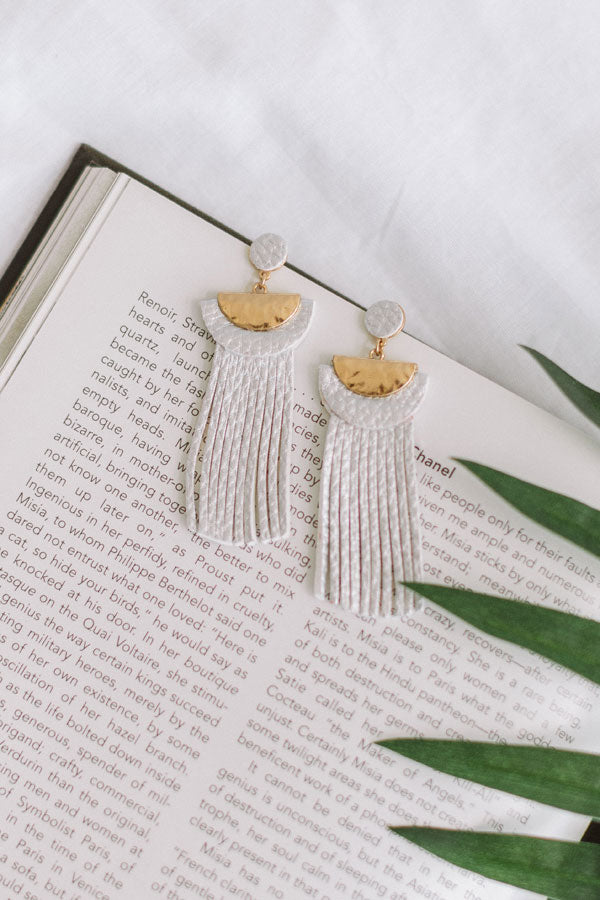 You Glow Girl Earrings in Silver Image - 2