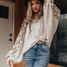 Europe Is Calling Waffle Knit Top Image - 1