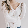 Sunshine And Sangria Waffle Knit Shift Top Image - 1