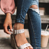 The Kennedy Wedge in Snake Print Image - 1