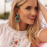 Seriously Crushing Earrings In Turquoise Image - 1