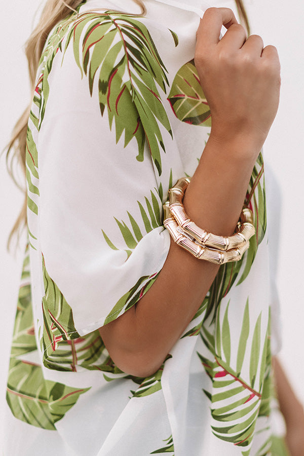 Living It Up in L.A. Bangle Bracelet