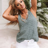 West Coast Dreamin' Knit Tank In Pear Image - 1