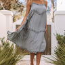 Twirling On The Terrace Midi In Airy Blue Image - 1