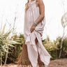 Vineyard Views Crochet Maxi In Blush Image - 1