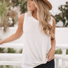 So Much Amore Waffle Knit Top In Ivory Image - 1