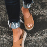 The Emmy Espadrille In Tan Image - 1