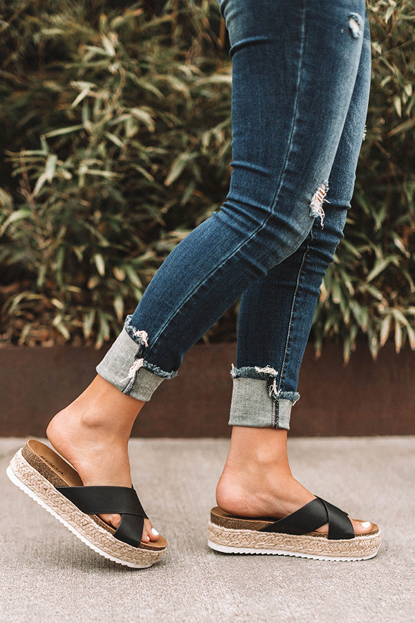 The Emmy Espadrille In Black Image - 5