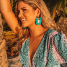 Cirque De Chic Earrings In Ocean Blue Image - 1