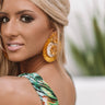 Standout Moment Earrings In Marigold Image - 1