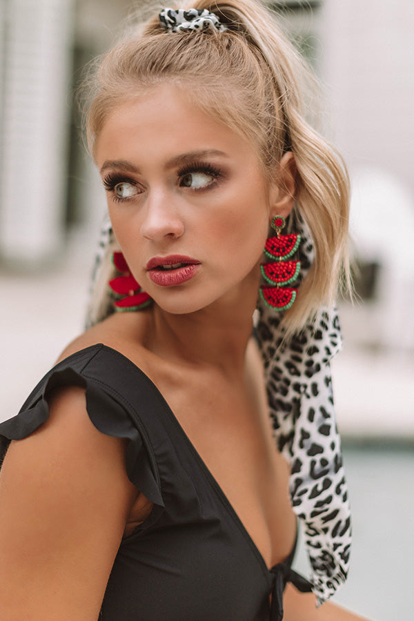 You're One In A Melon Earrings