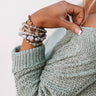 Venice Beach Vacay Bracelet Set In Lilac Grey Image - 1