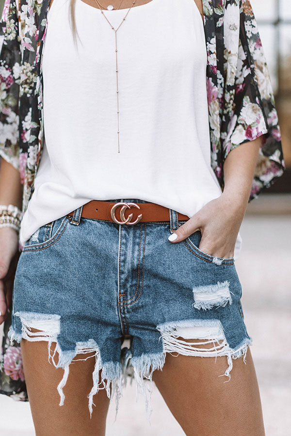 Rodeo Drive Belt In Brown