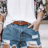 Rodeo Drive Belt In Brown Image - 1