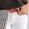 Rodeo Drive Belt In Red Image - 1