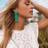 Mojitos In Mykonos Earrings In Turquoise Image - 1
