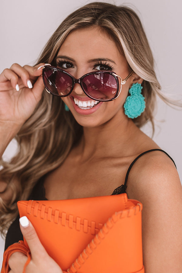 Hey, Bombshell Sunnies In Purple
