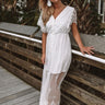 Beach and Kisses Lace Maxi Dress Image - 1