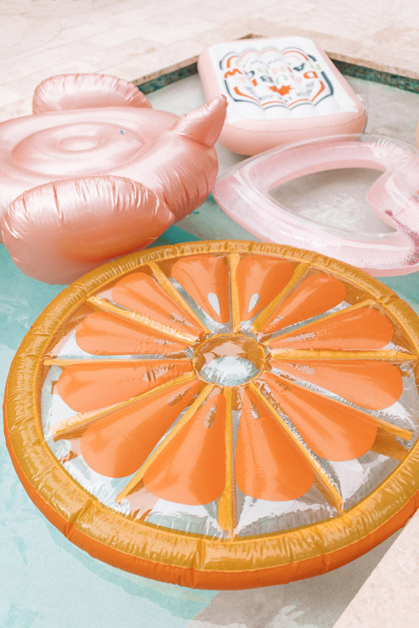 Giant Orange Inflatable